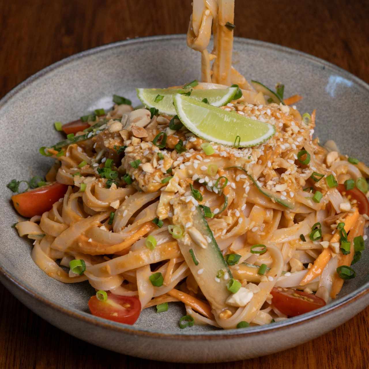 Spicy Peanut Sauce Noodles