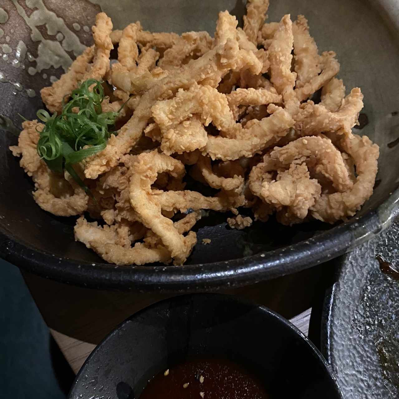 Karaage de calamar