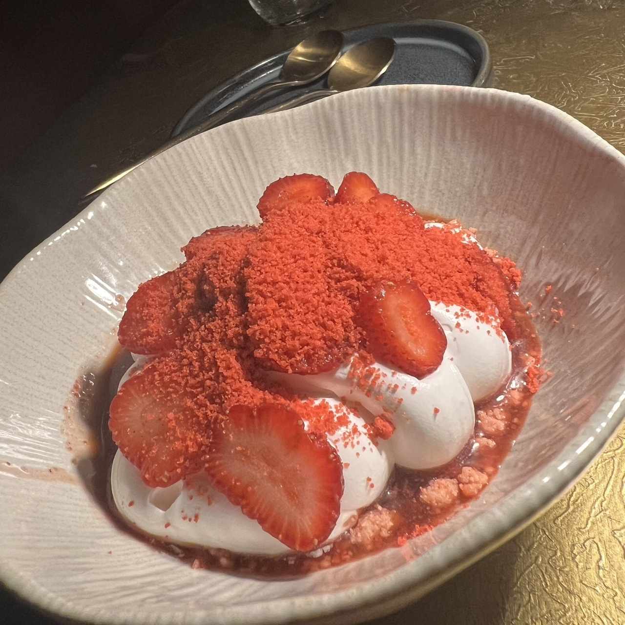 Sweets - Fresas con Crema