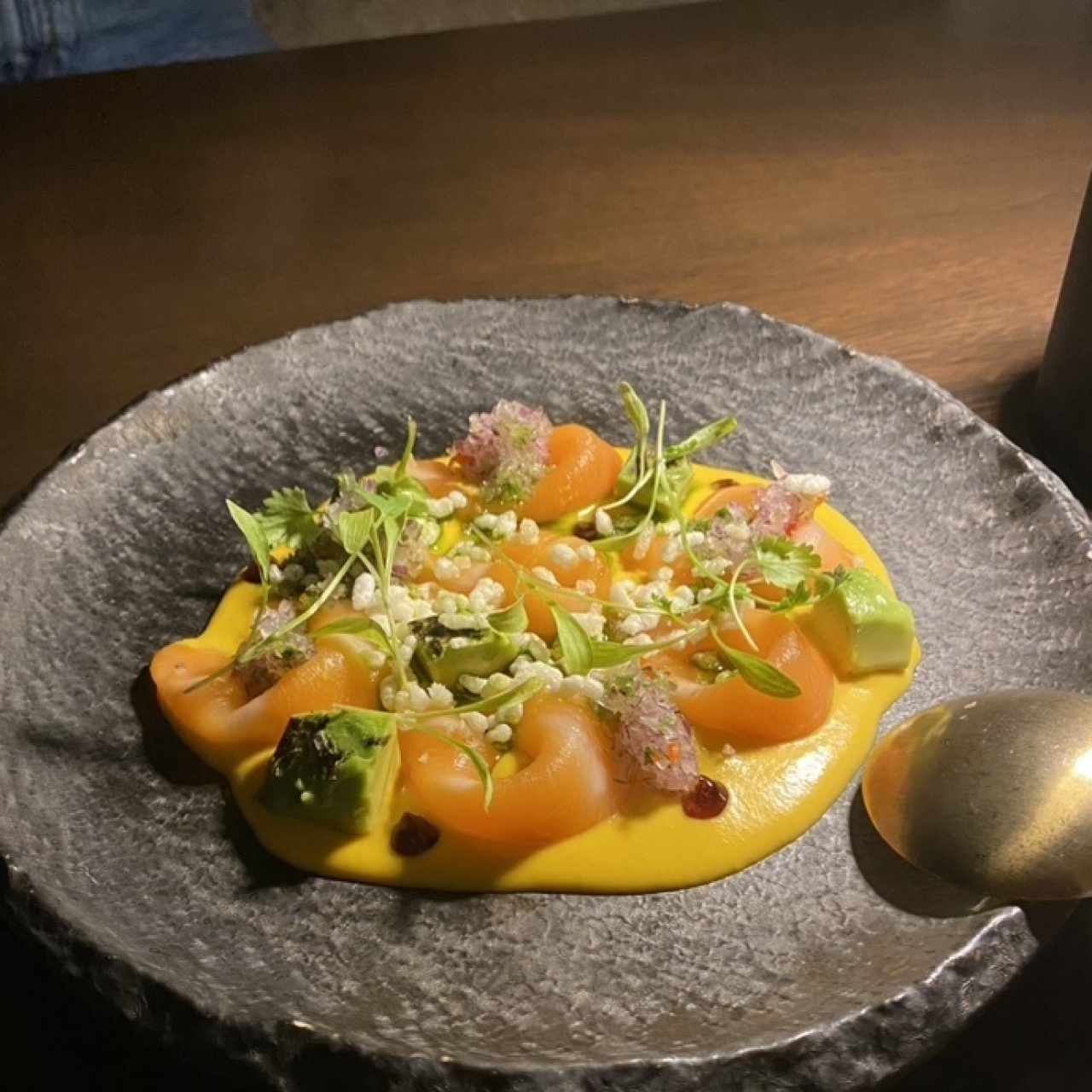 Tiradito de salmon