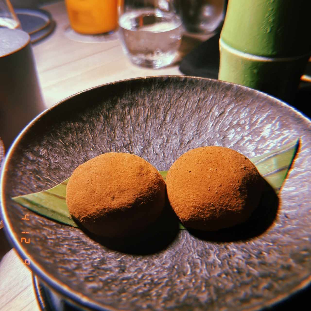 Mochis de cacao y café