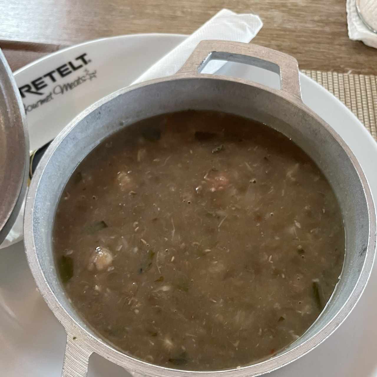 Sopa de lentejas