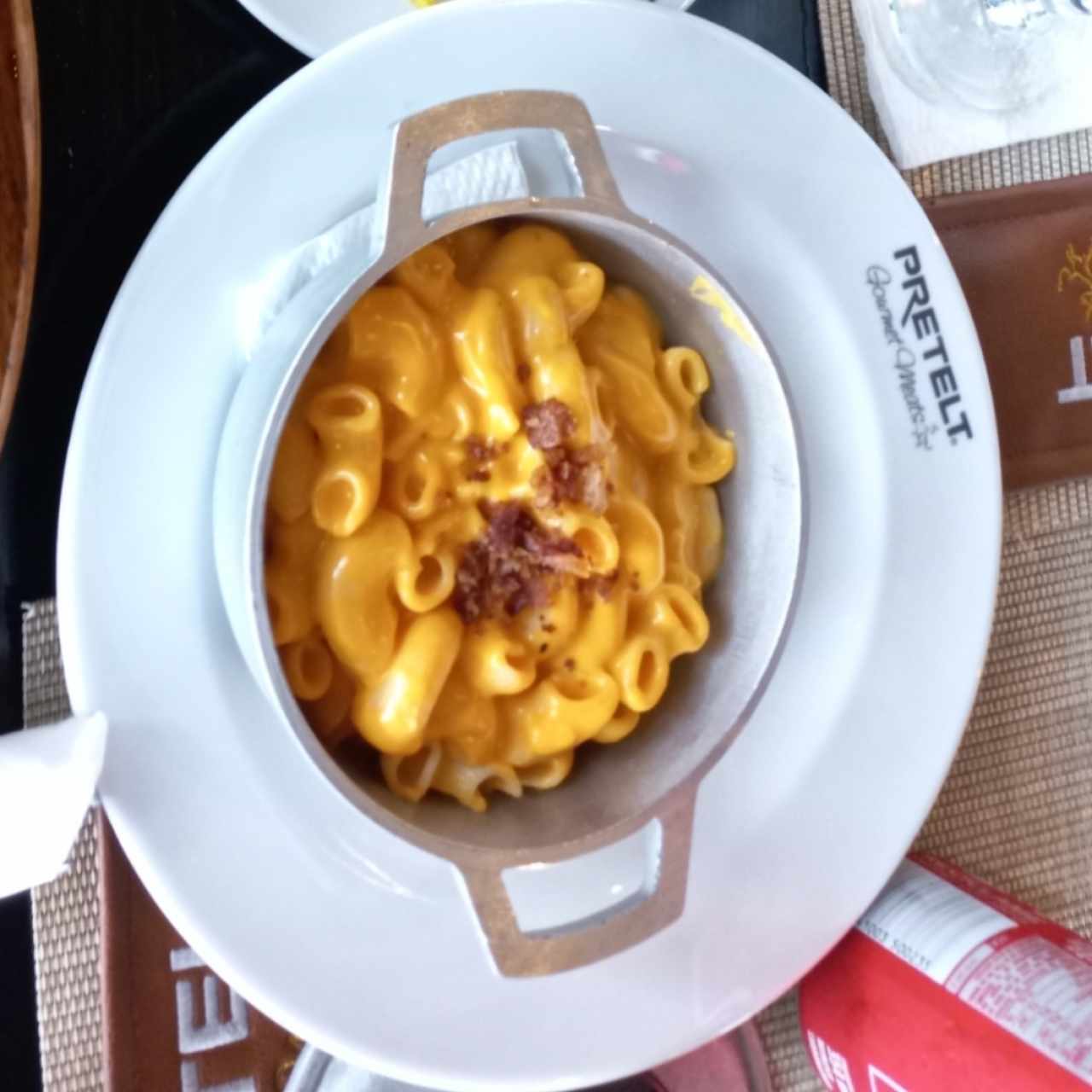 MAC Y CHEESE DE POLLO *OPCIÓN CON CARNE