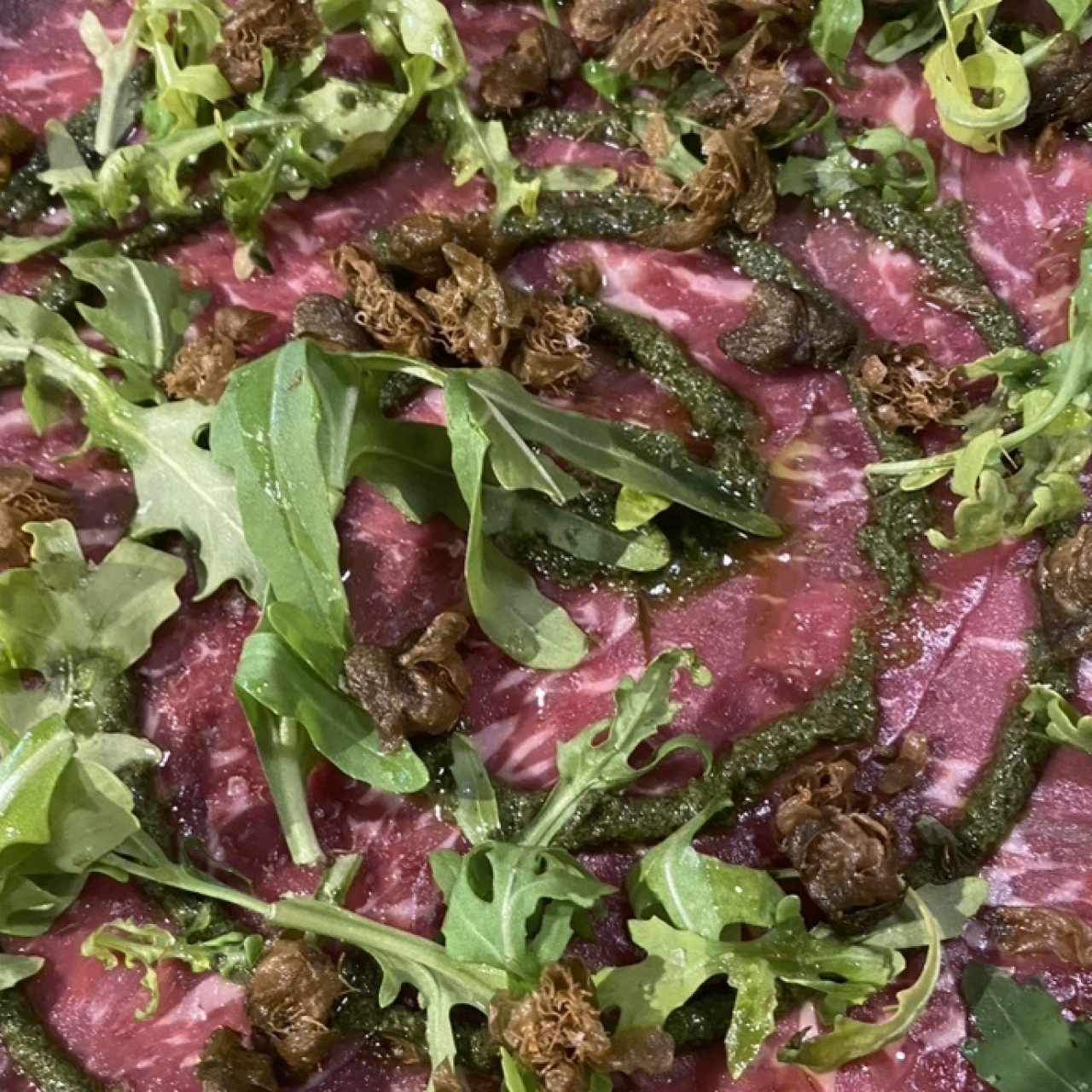 Carpaccio de Rib Eye