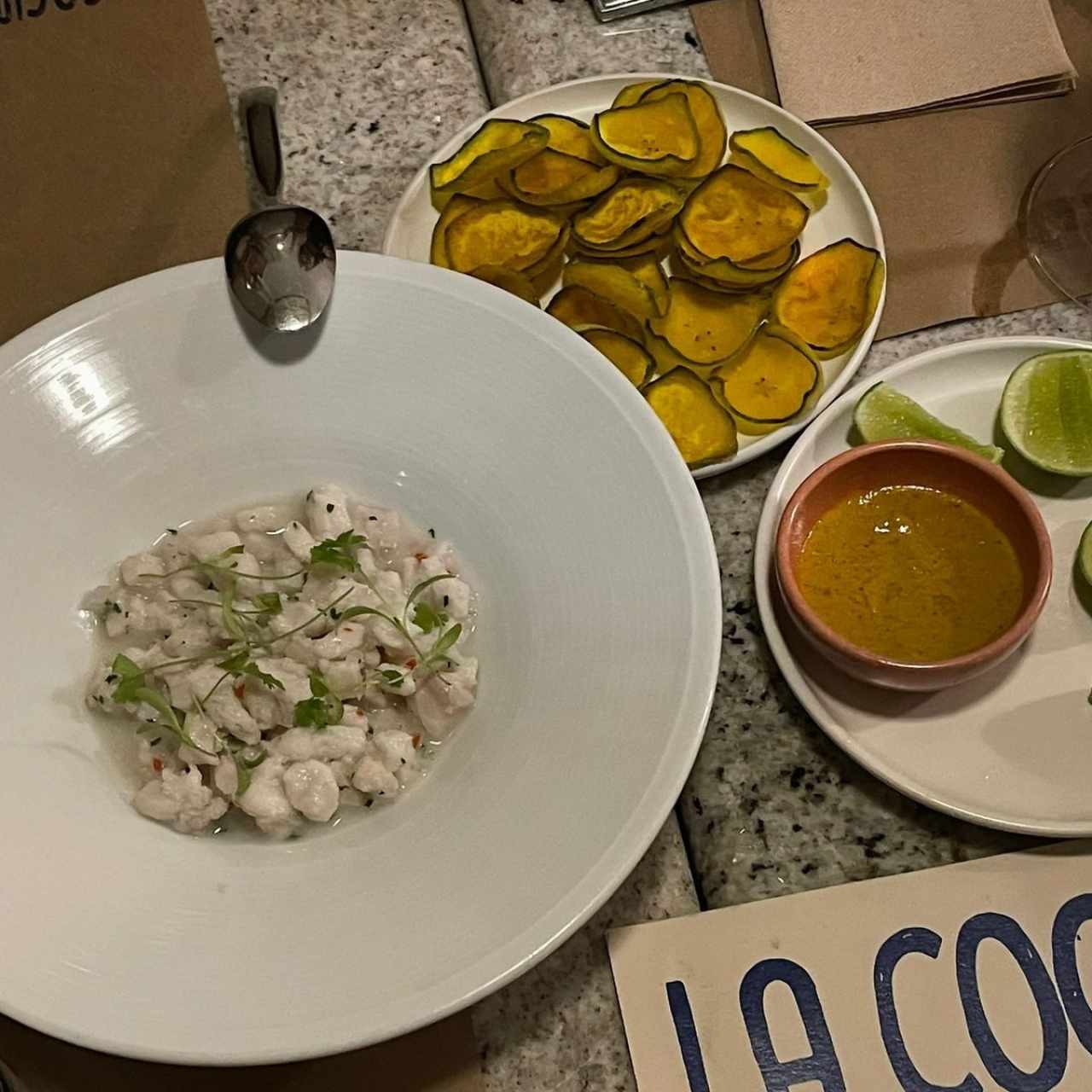 Picadera - Ceviche de Corvina