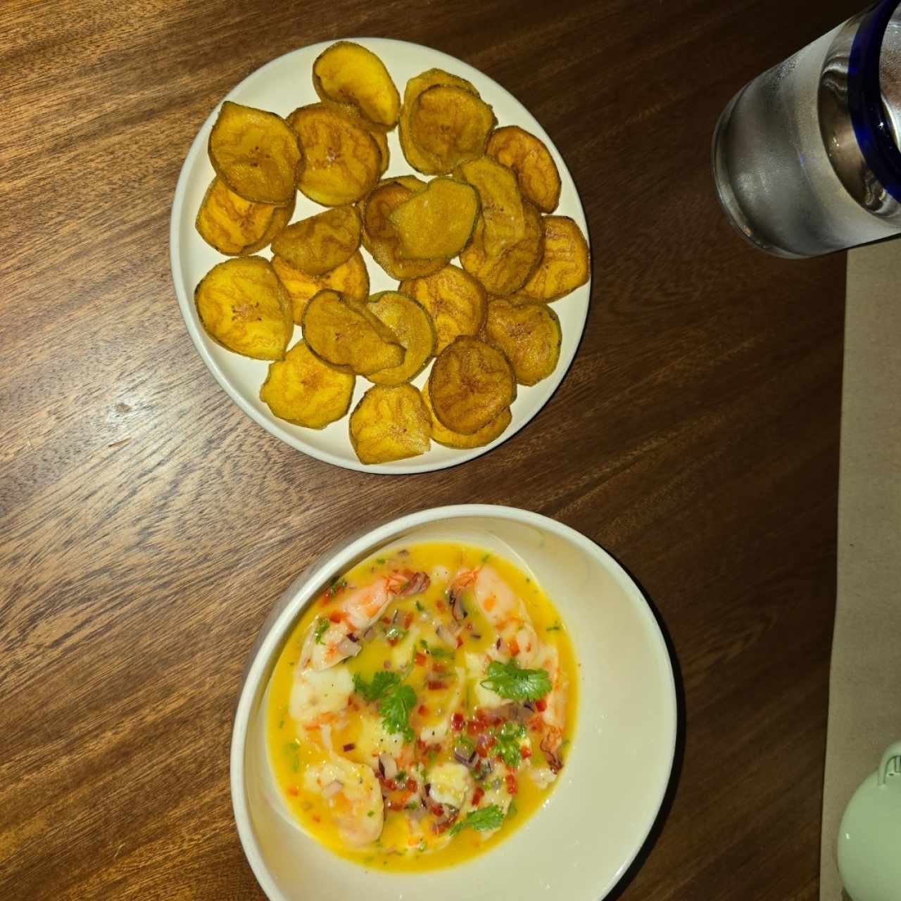 Ceviche de Langostinos con Maracuyá