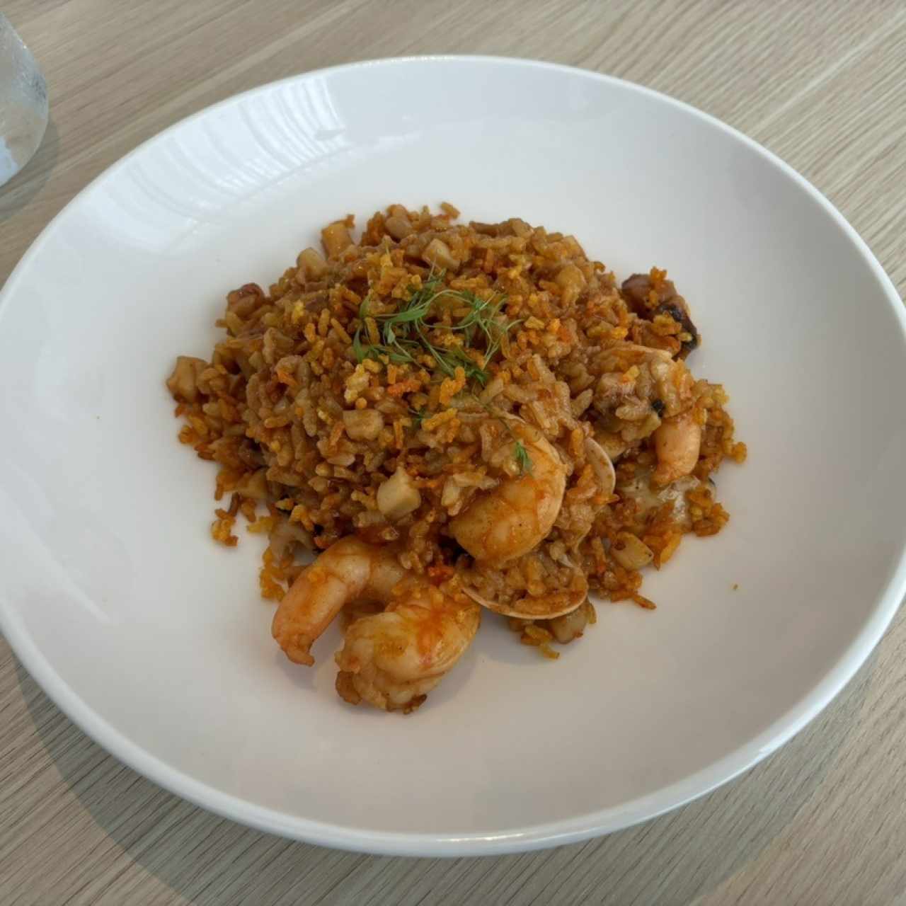 Arroz meloso de mariacos