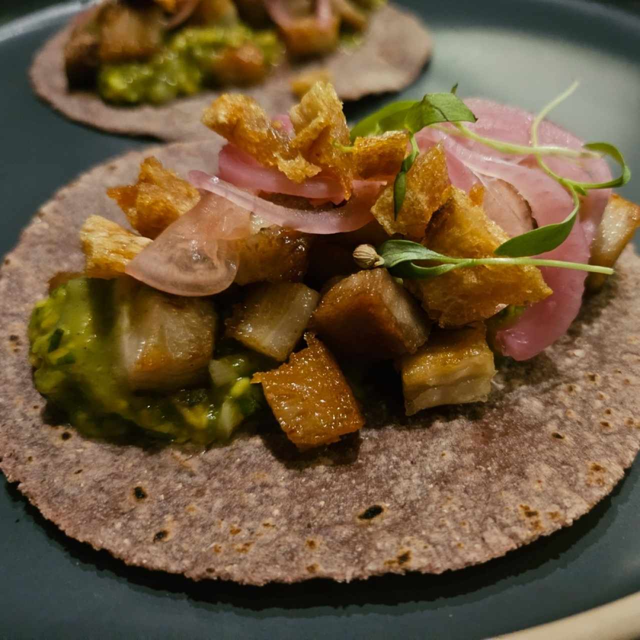 Tacos - Chicharrón (2 und)