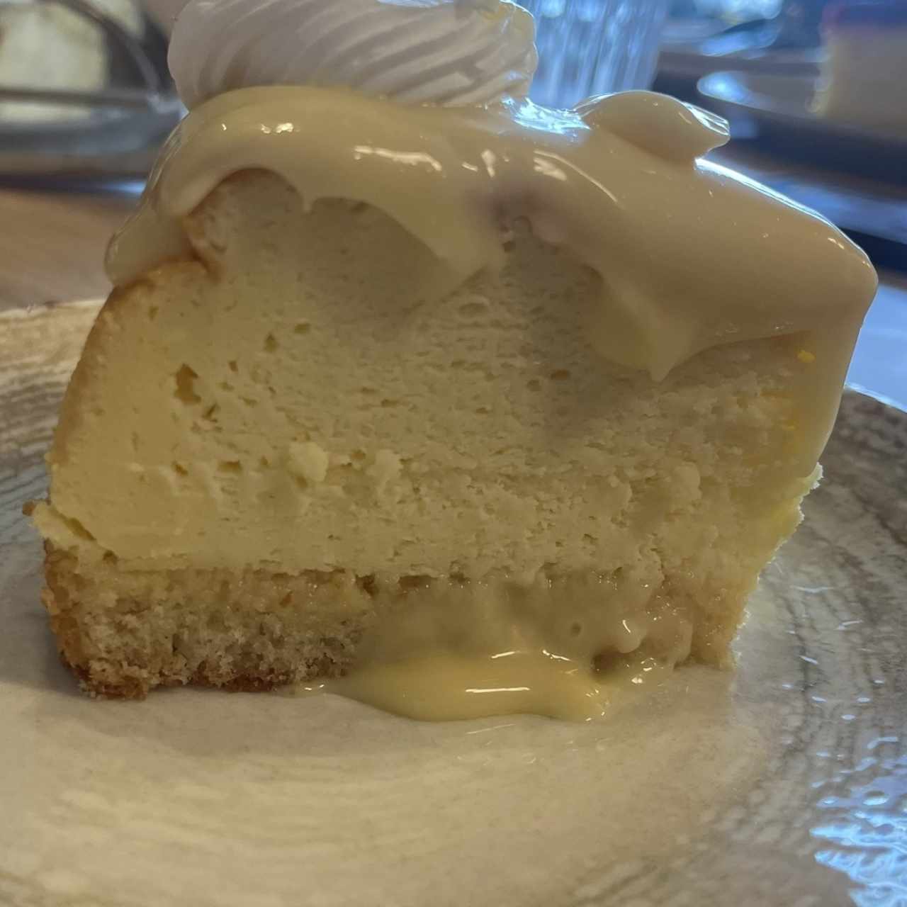 Cheesecake de limón