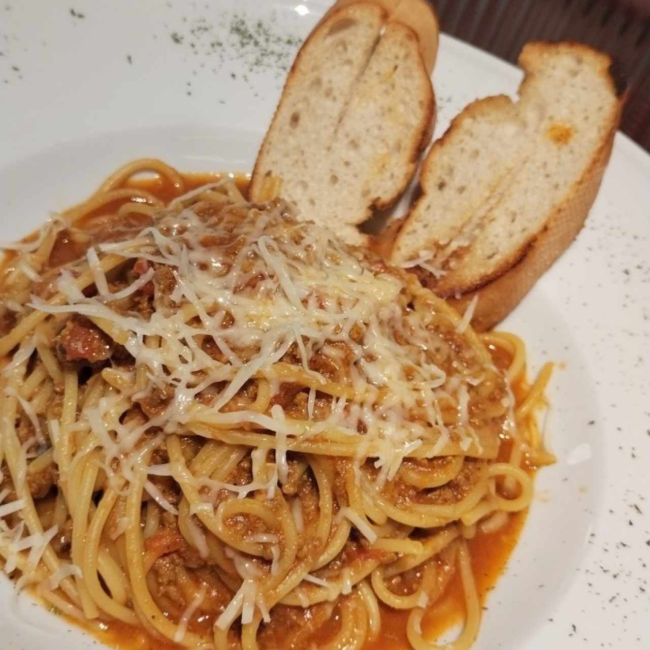 Spaguetti a la bolognesa