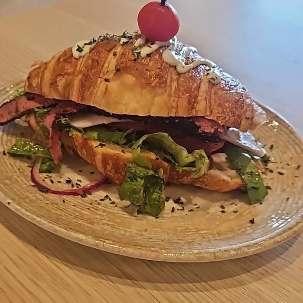 Croissant de Pastrami