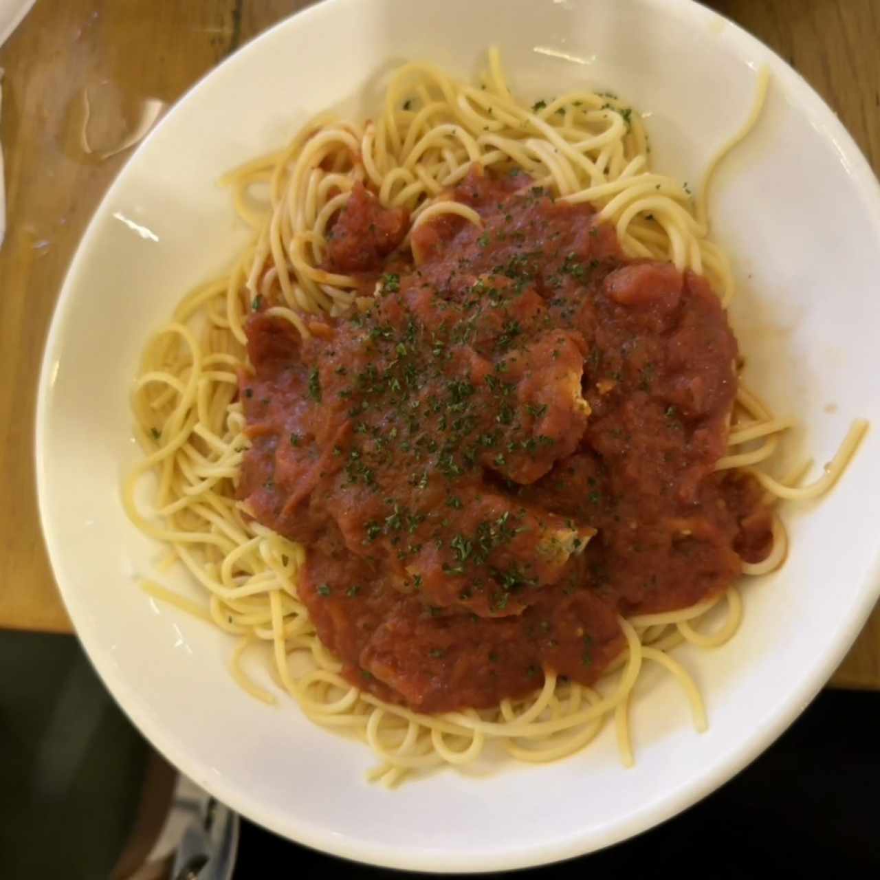 Classic Entreés - Spaguetti & Meatballs