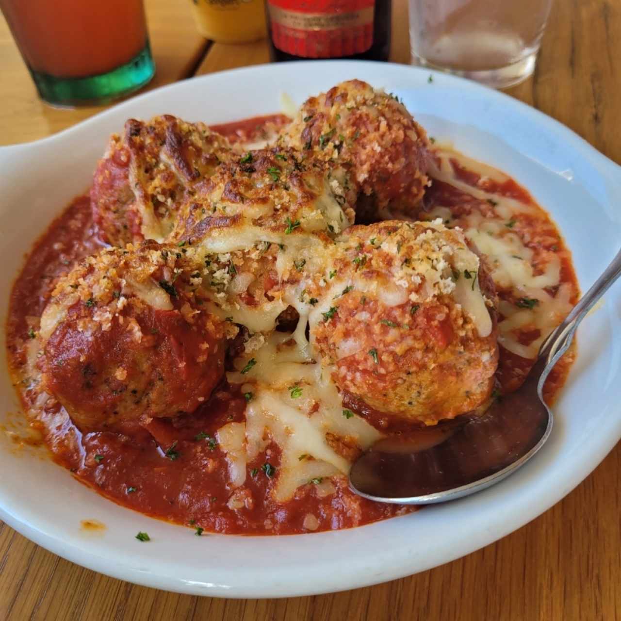 Appetizers - Meatballs Parmigiana