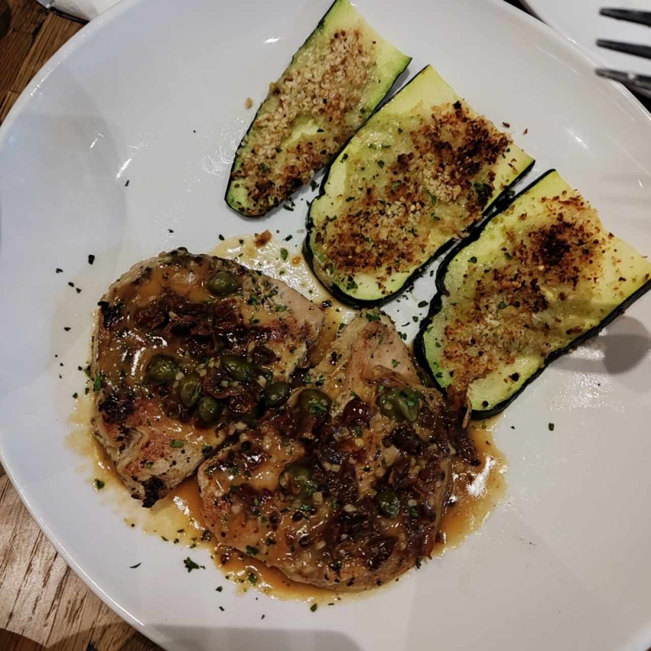 Pollo con Zucchini