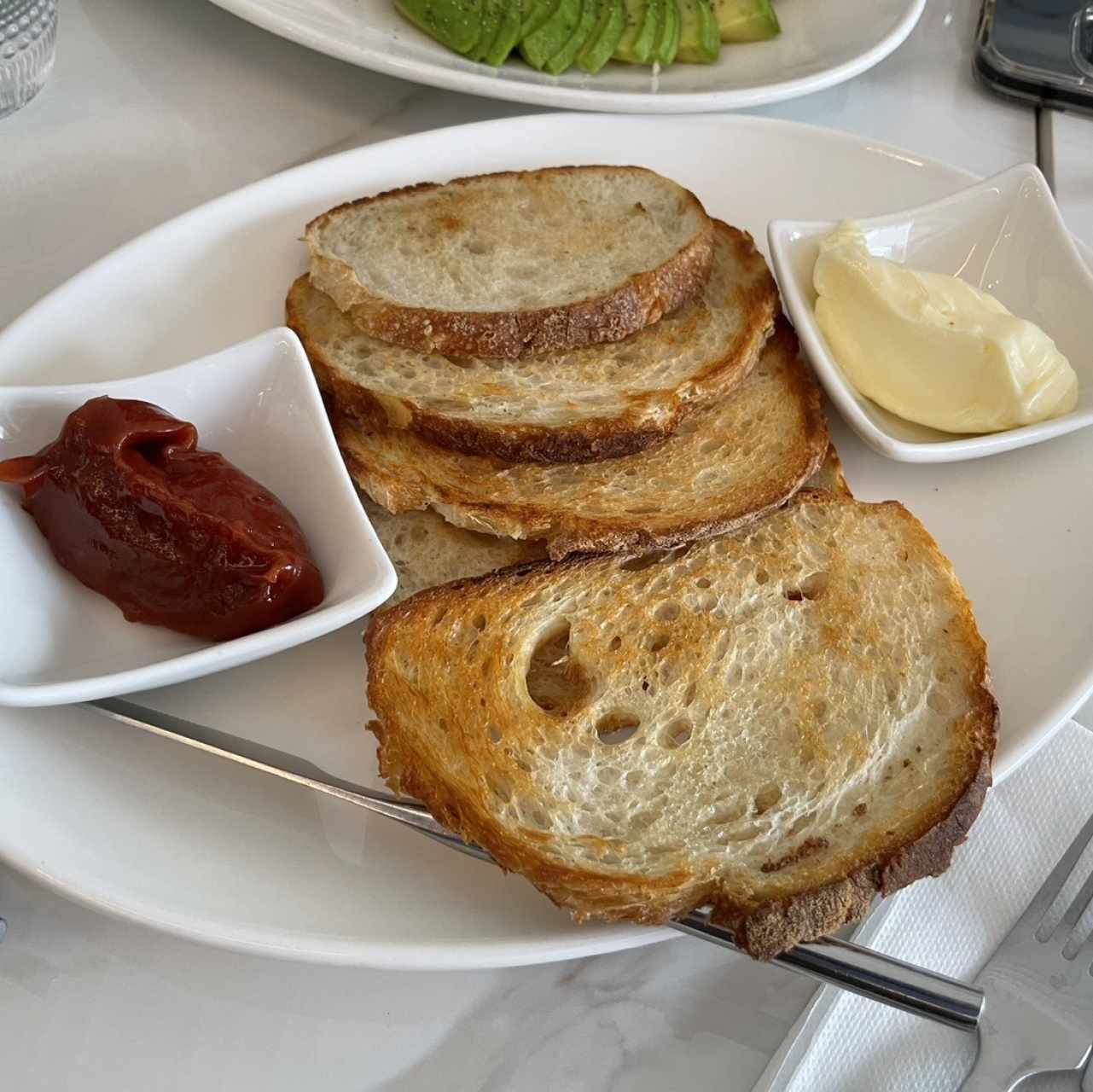 Tostadas guayaba 