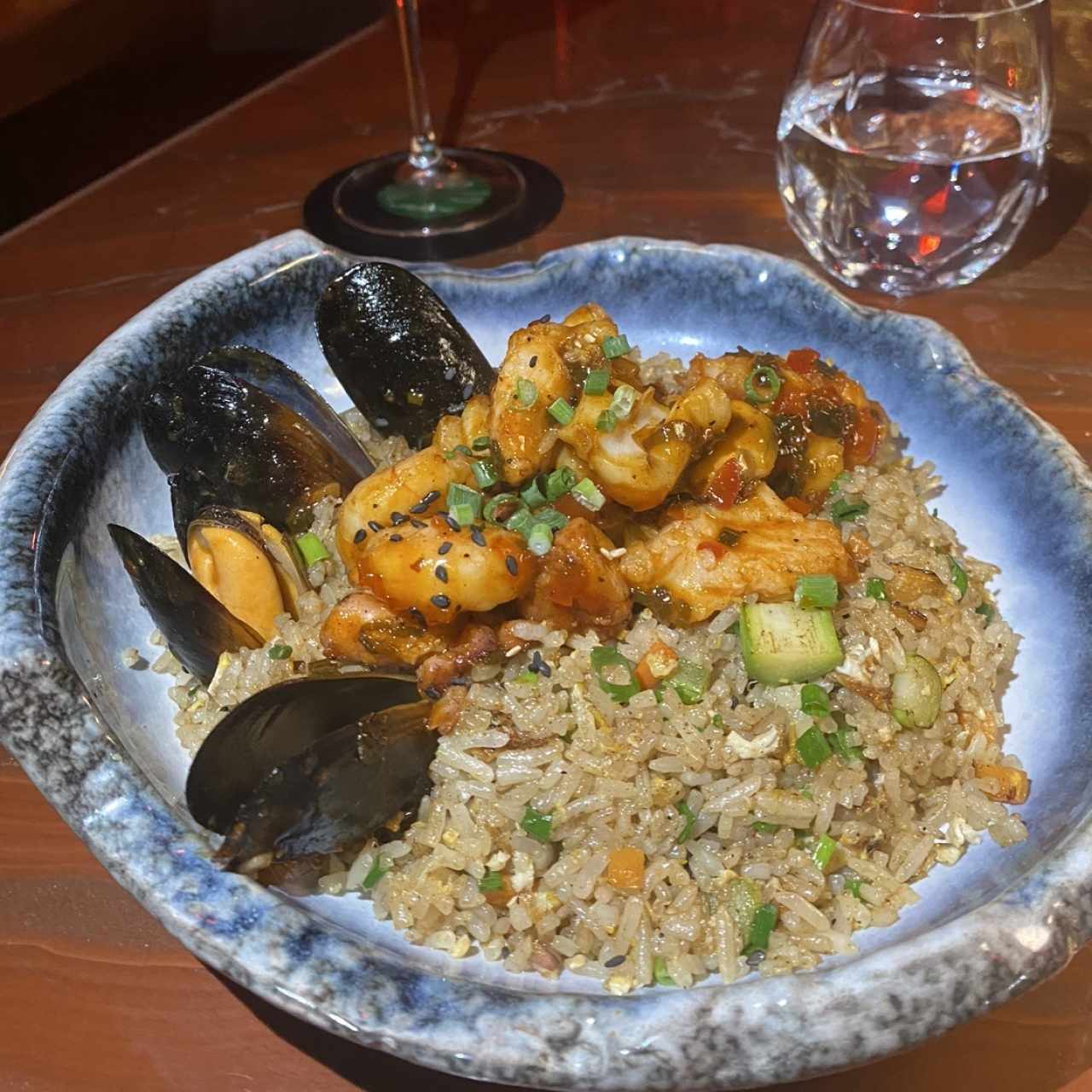 Arroz con mariscos