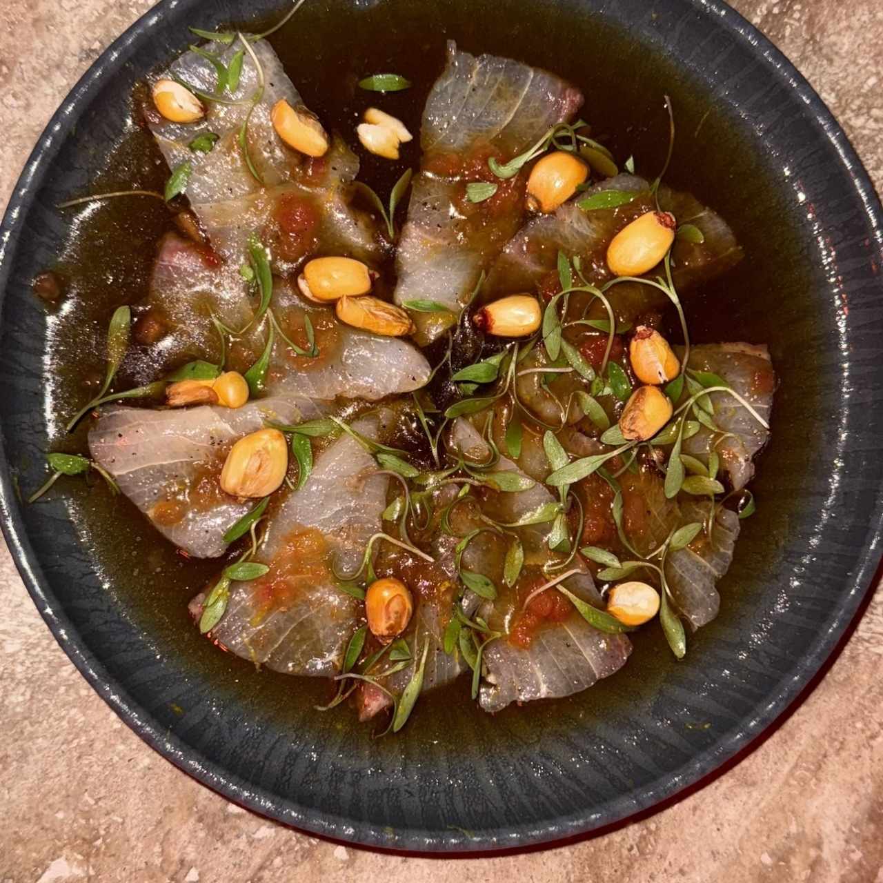 RAW BAR - PULPO TIRADITO