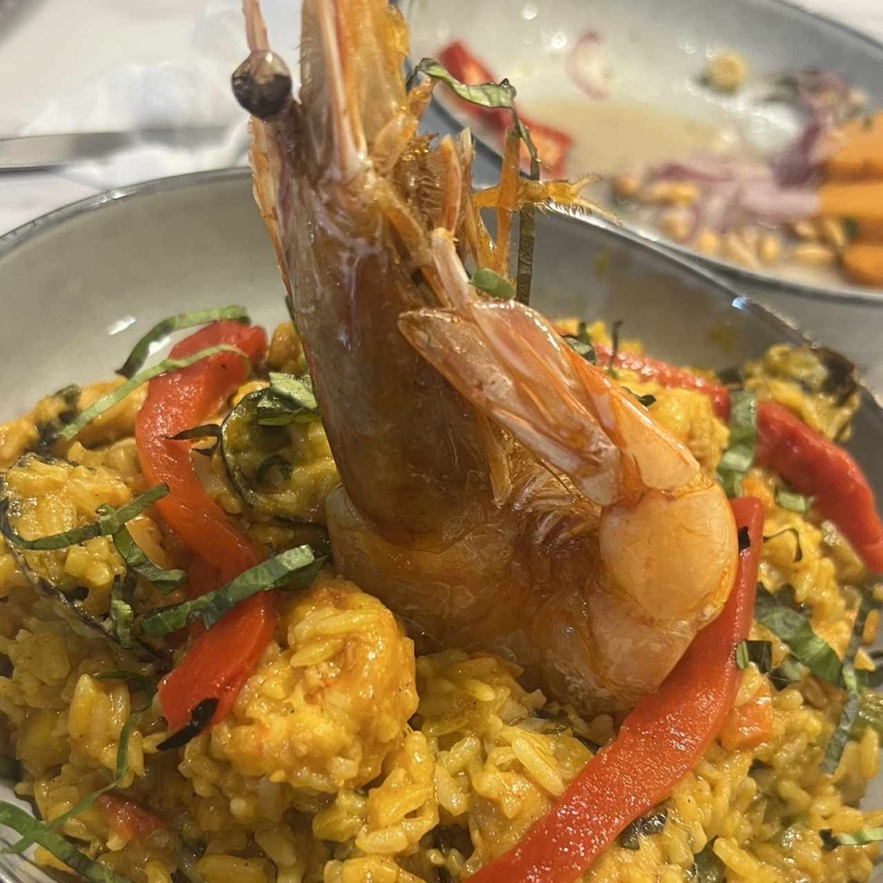 Arroz con mariscos 