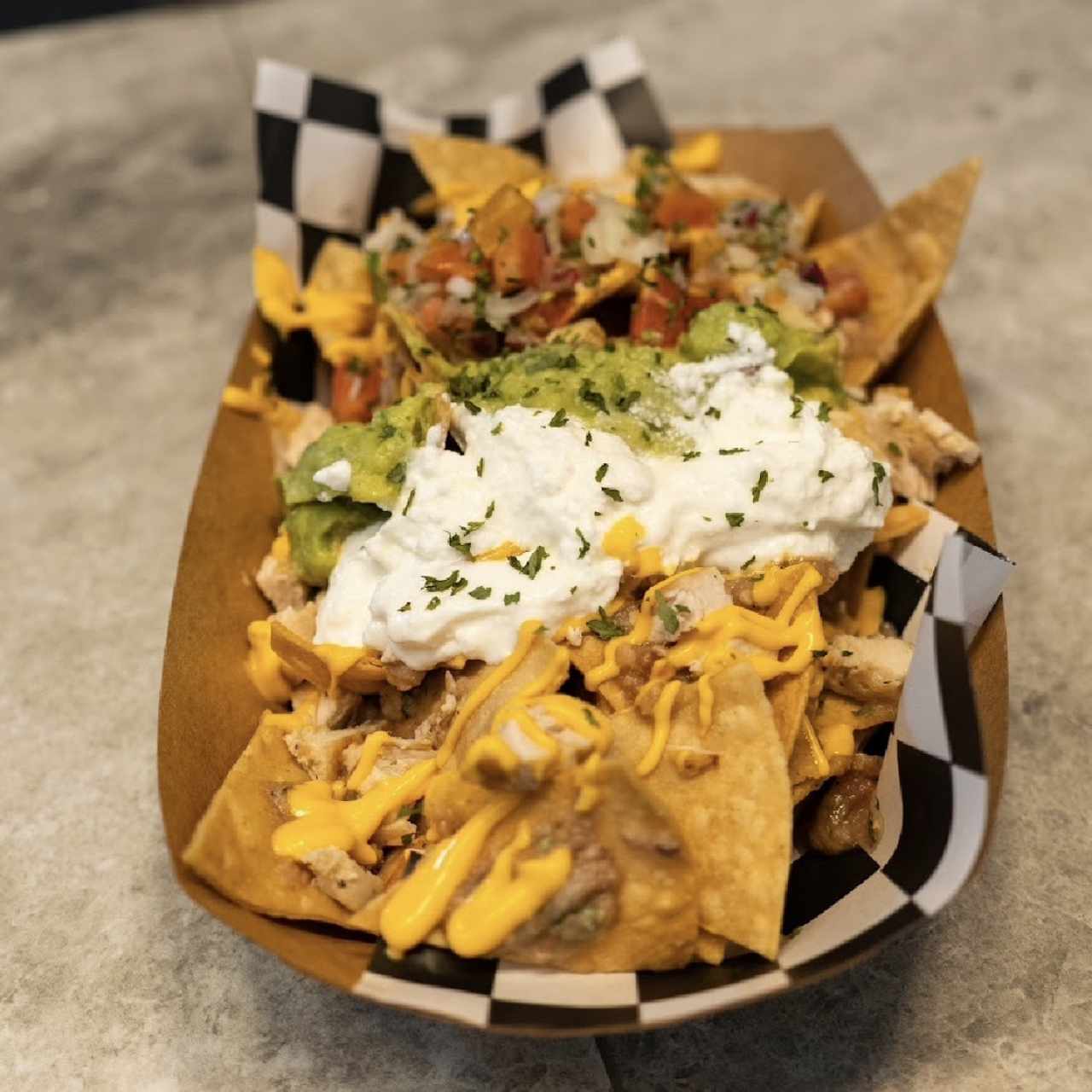 Nachos de Pollo