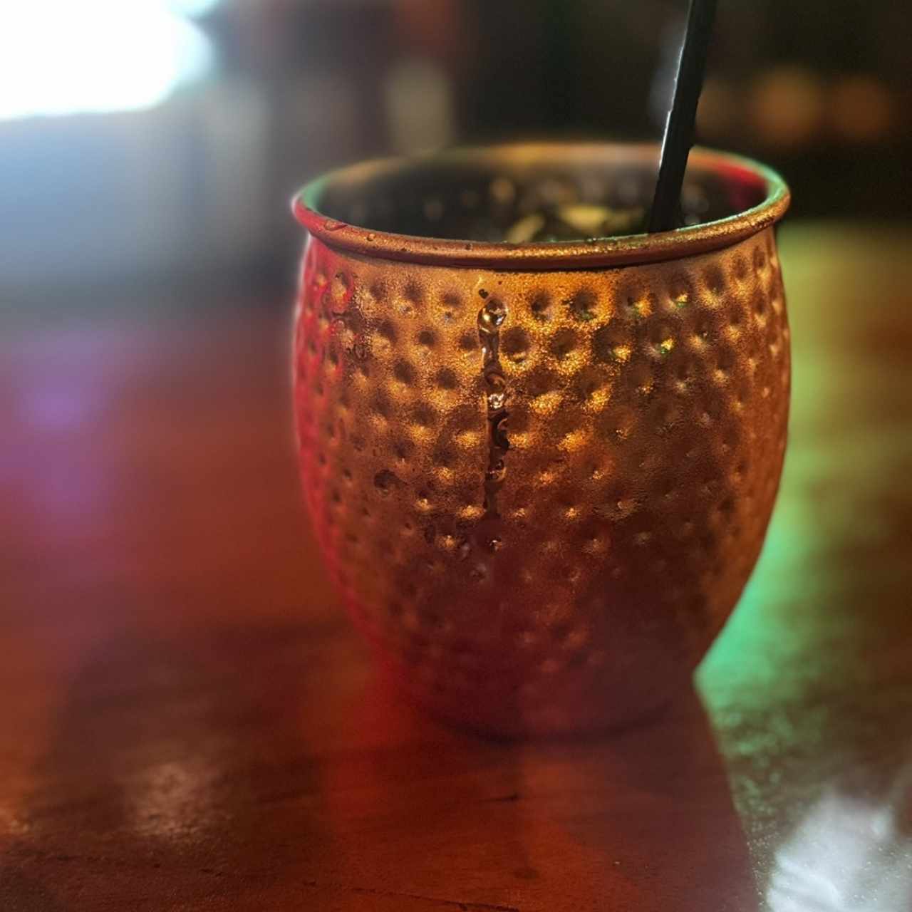 Mezcal mule