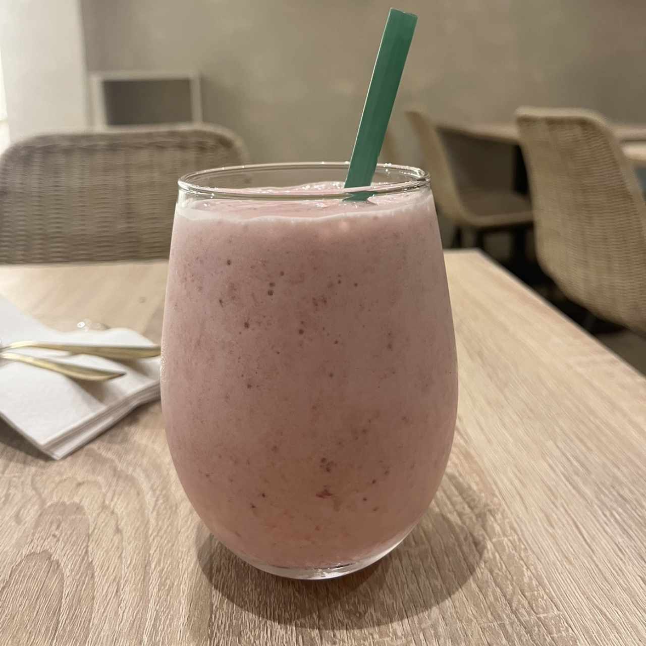 Batido de fresa