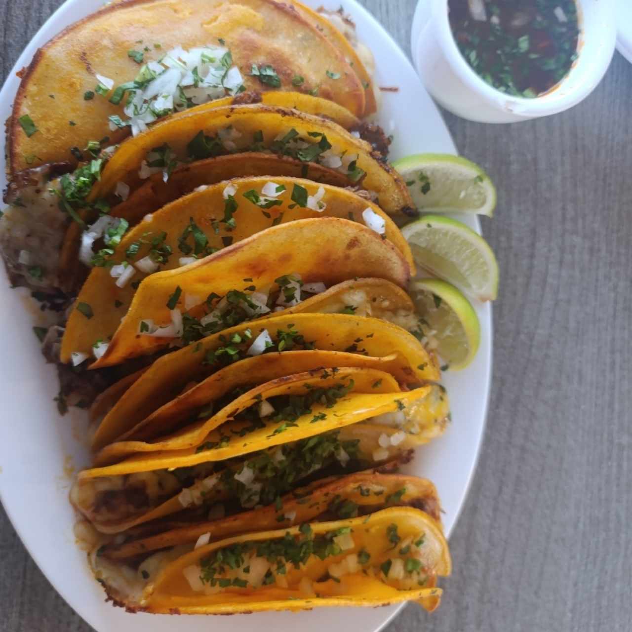 quesa tacos (de birria) 