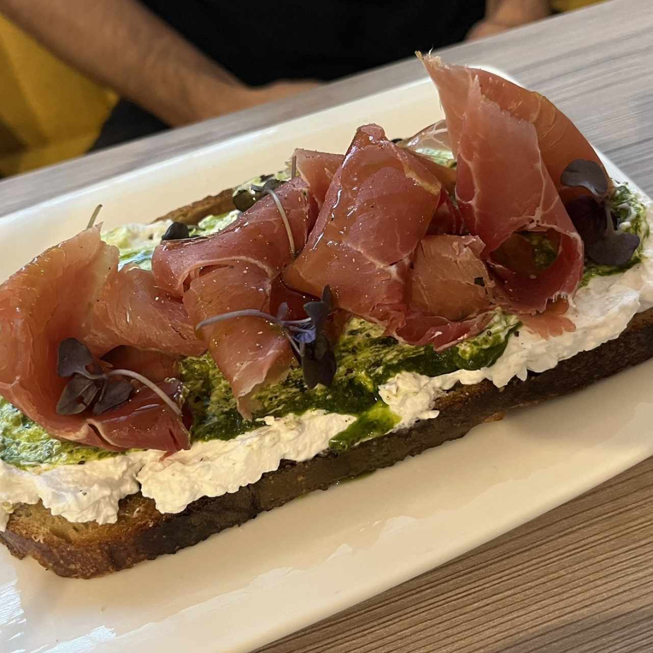 Tomate, St racciatella, Prosciut to Crudo