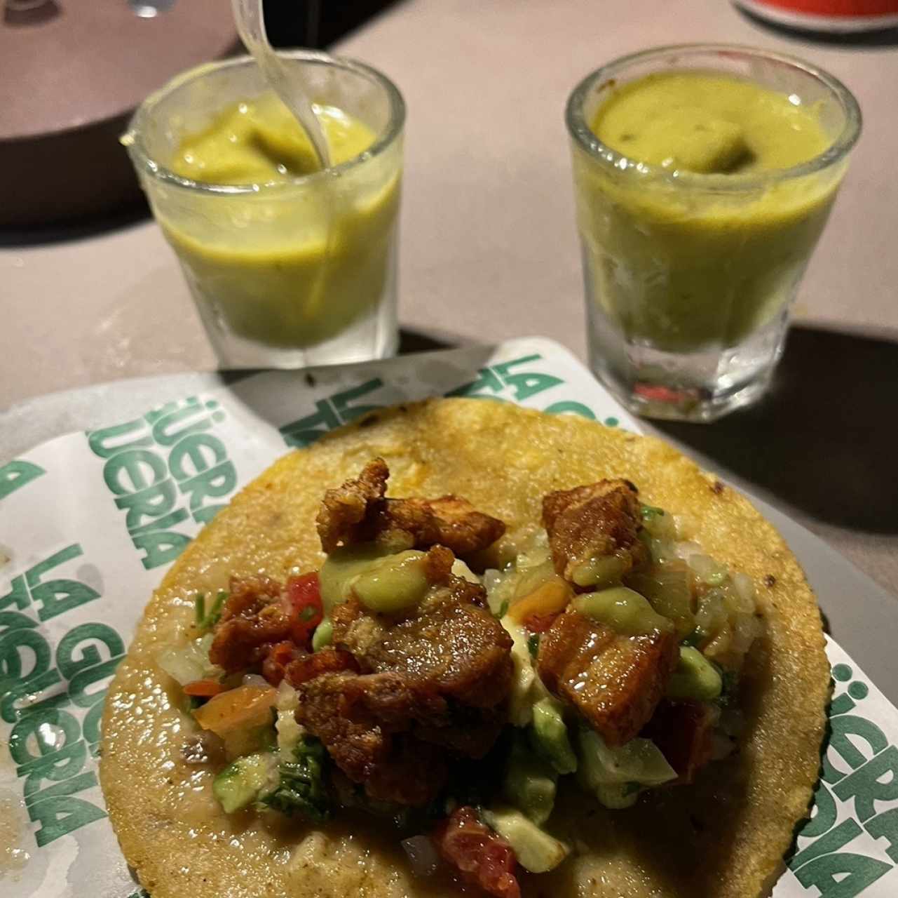 Taco de Chicharrones