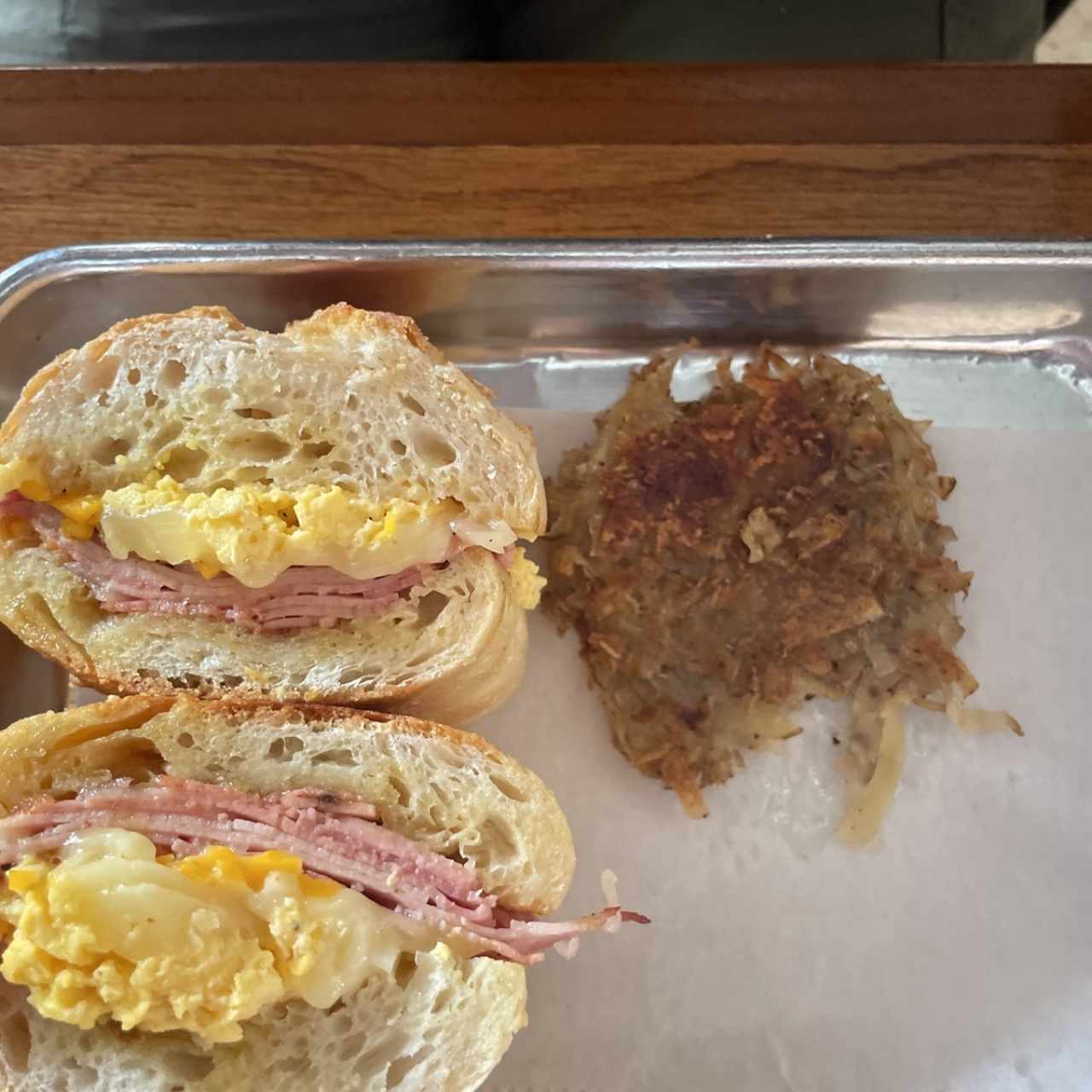Breakfast sandwich