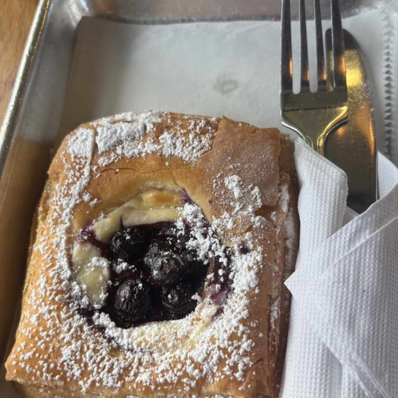 Danesa de blueberry