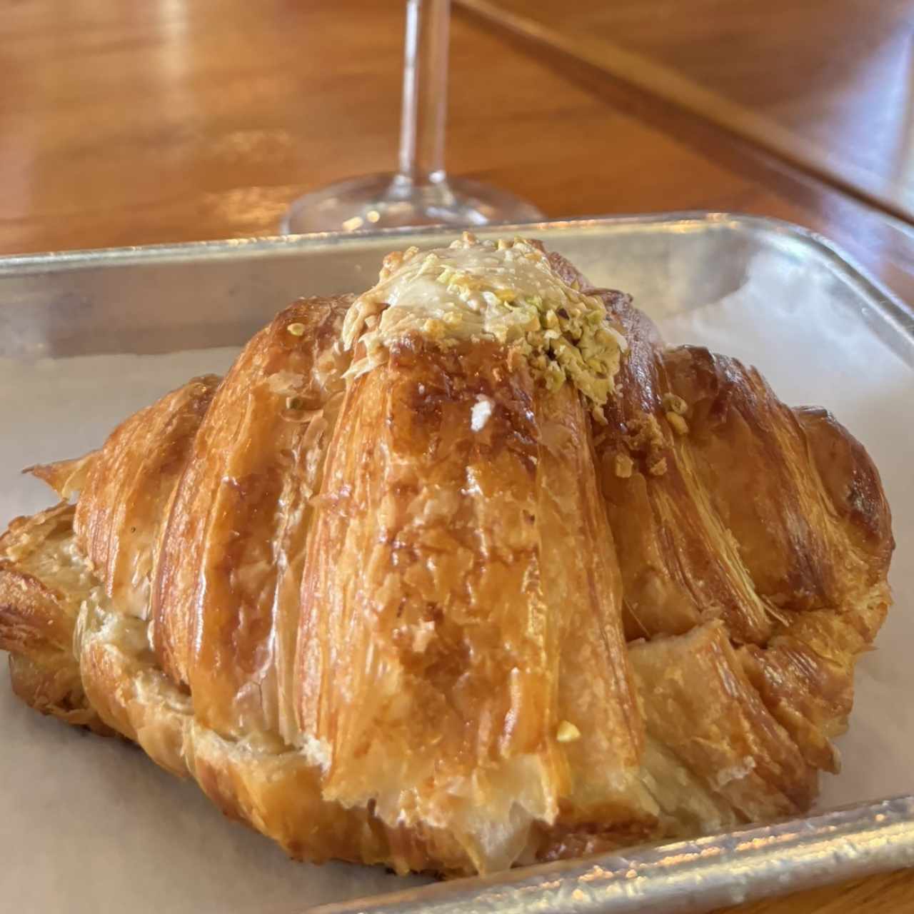 Croissant de pistacho