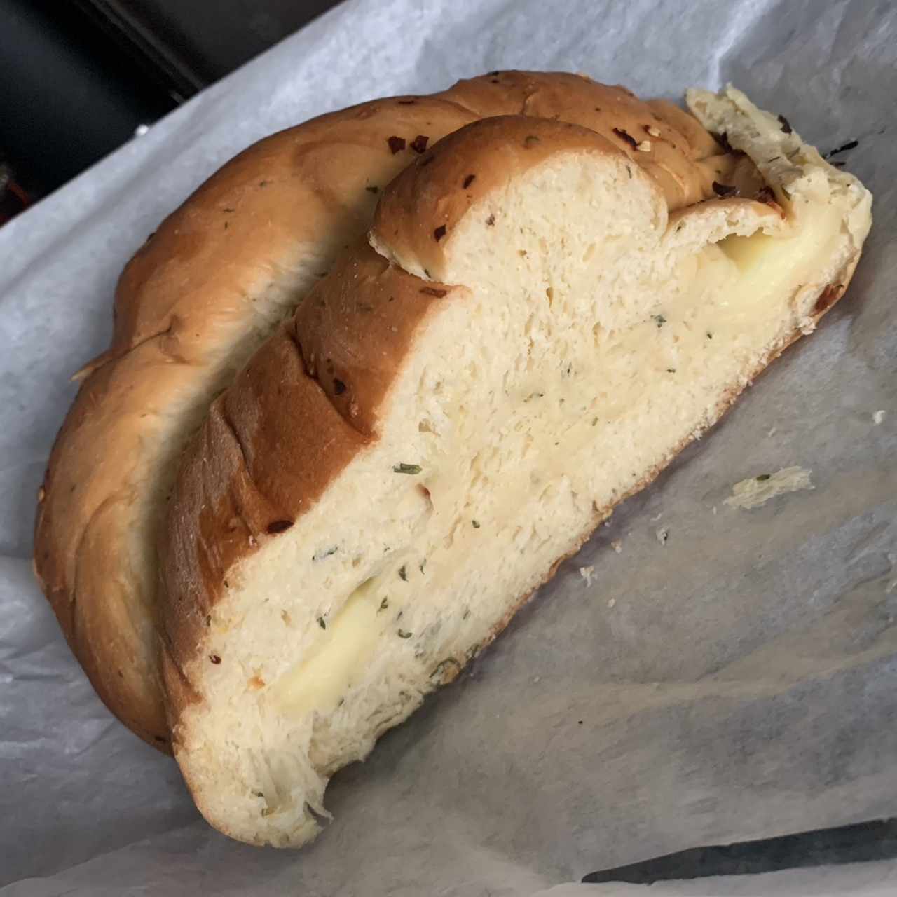 Hot & spicy cheesebread