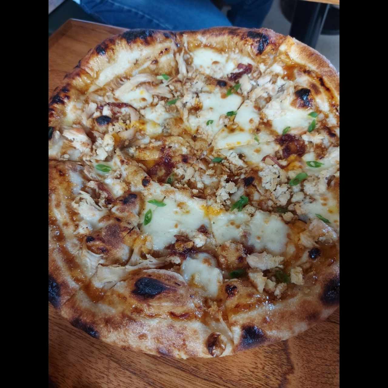 pizza de pollo
