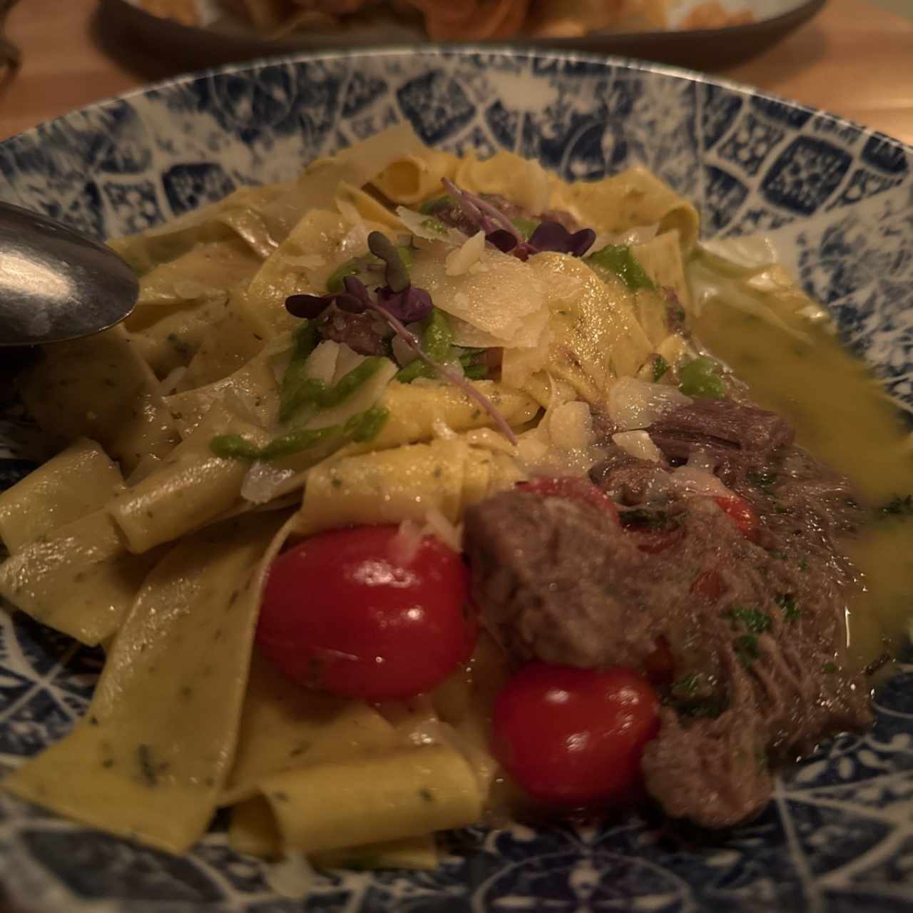 Primi - Papardelle de Ternera