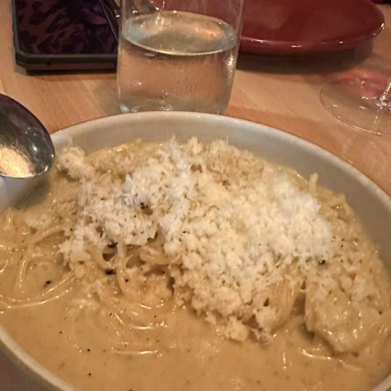 Espagueti al cacio e Pepe