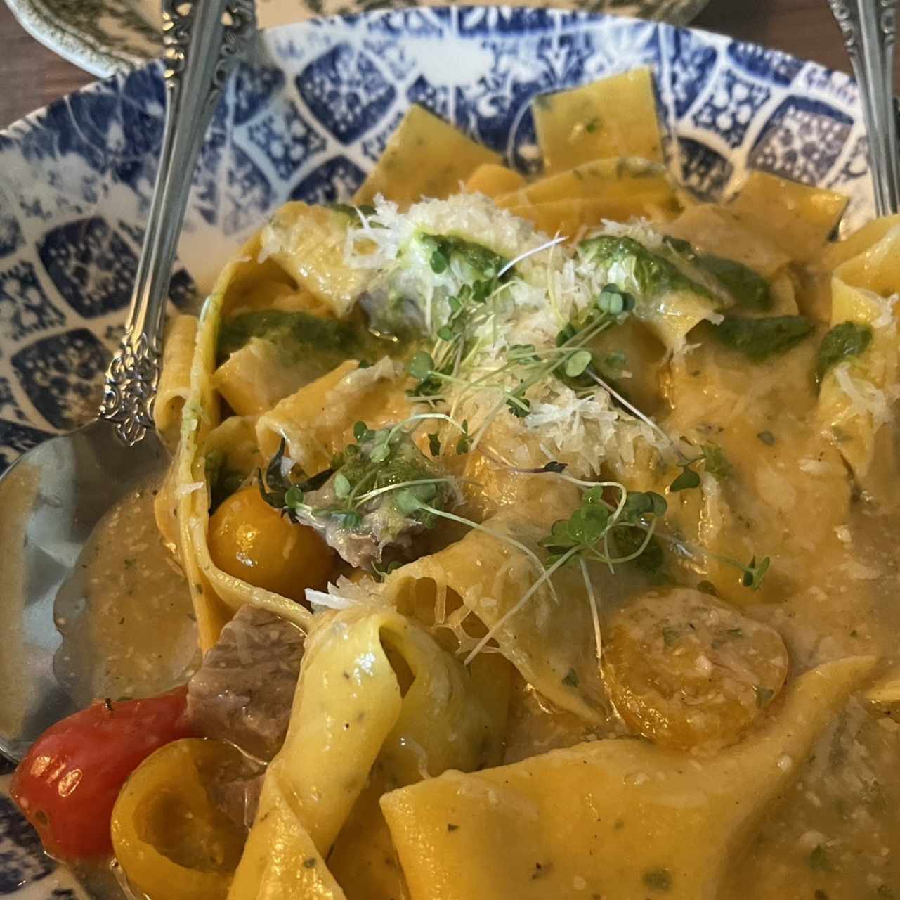 Primi - Papardelle de Ternera