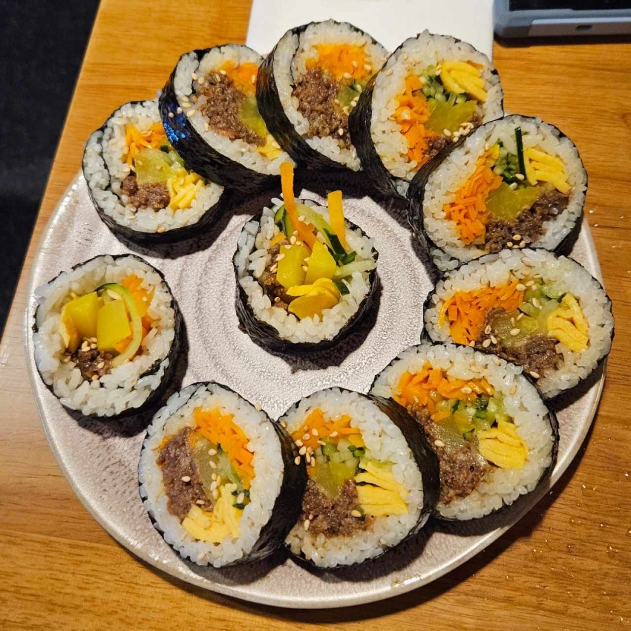 Entradas - Kimbap Bulgogi