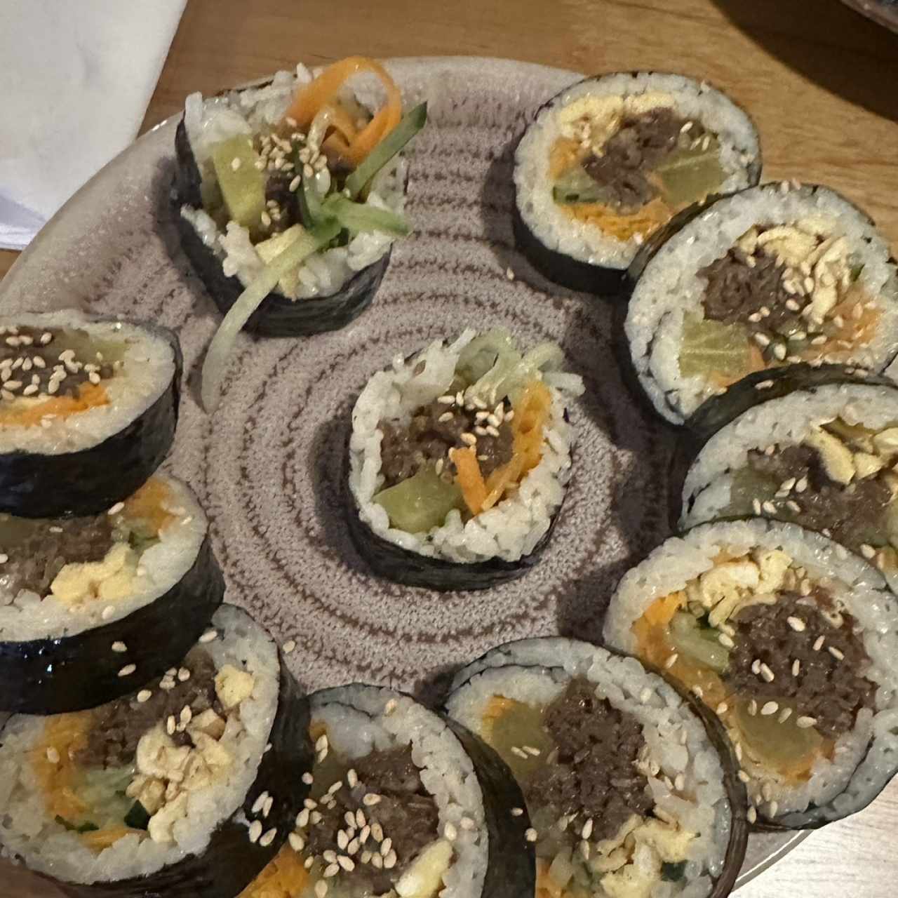 Entradas - Kimbap