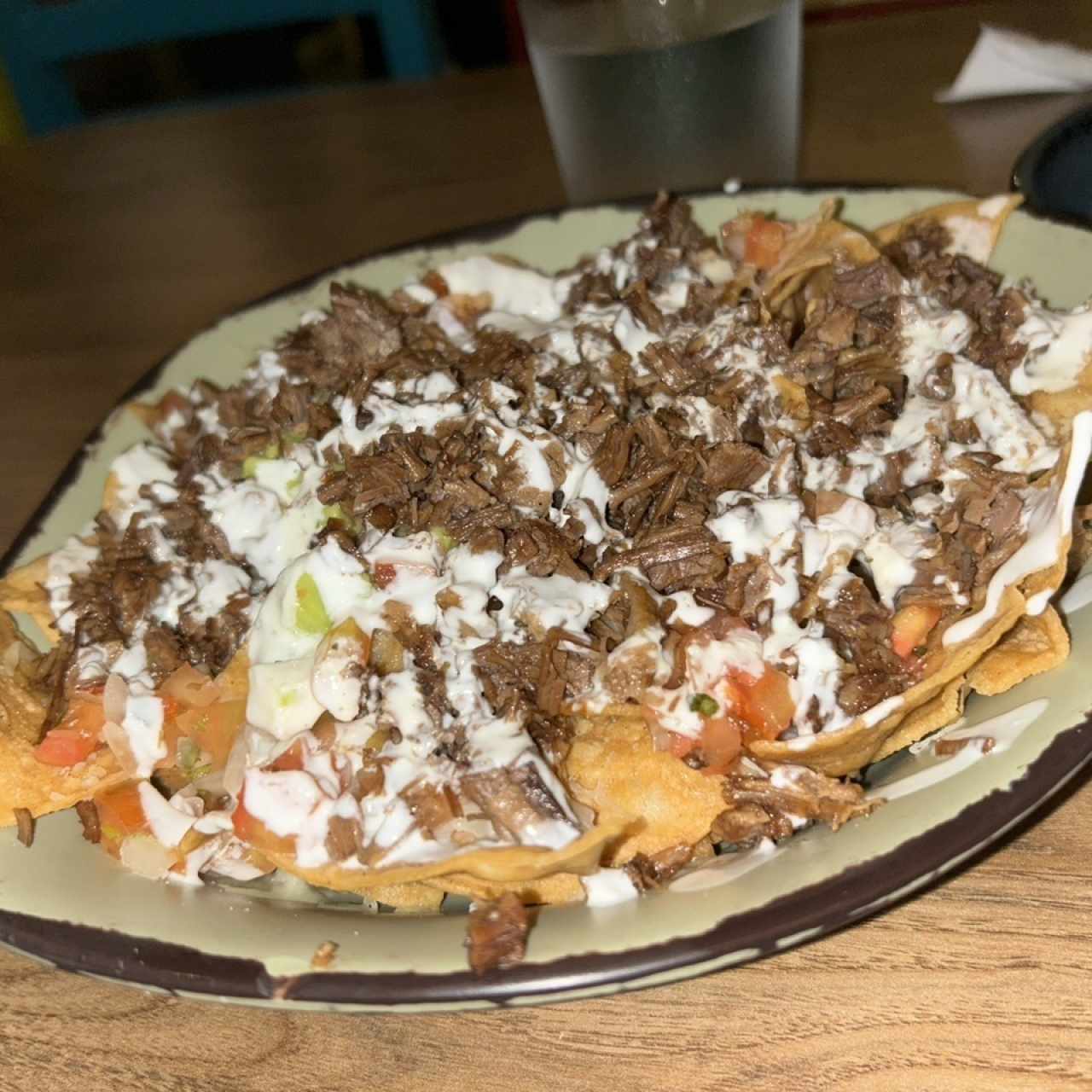 Nachos de birria