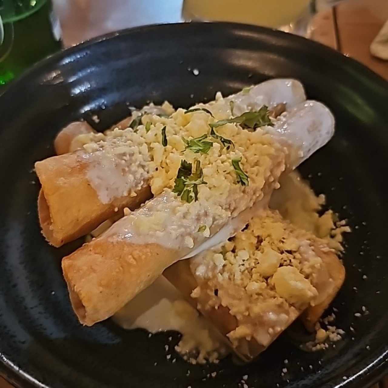 flautas de pollo