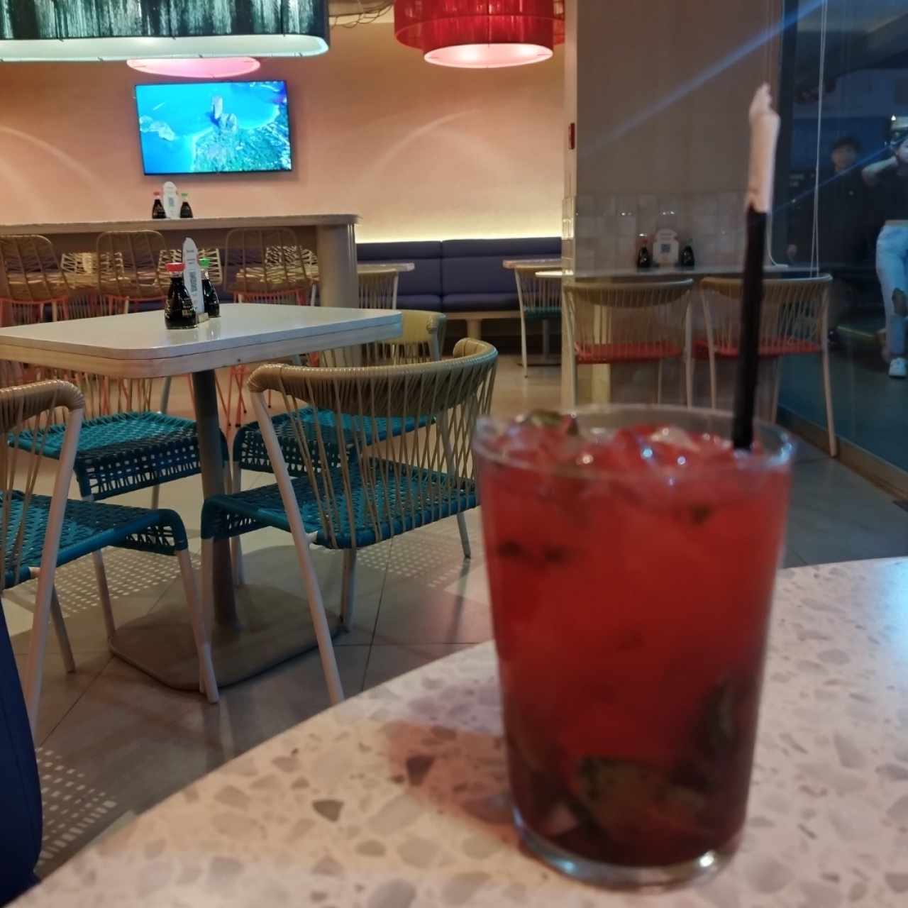 mojito de frutos rojos 