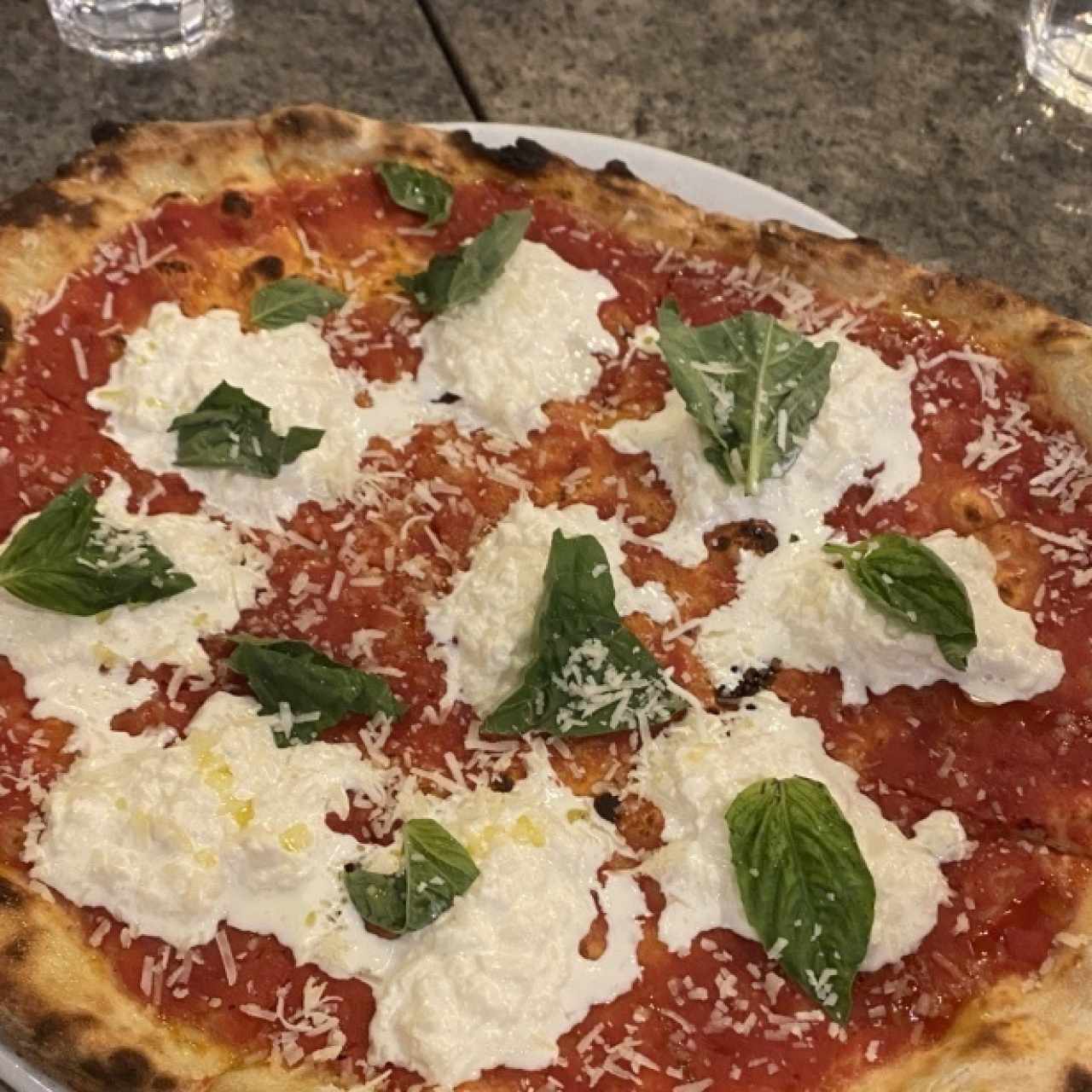 Pizzas Rojas - Margherita con Stracciatella