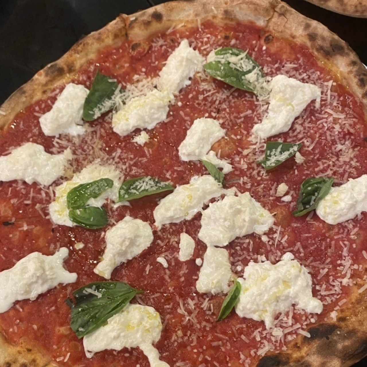 Pizzas Rojas - Margherita con Stracciatella