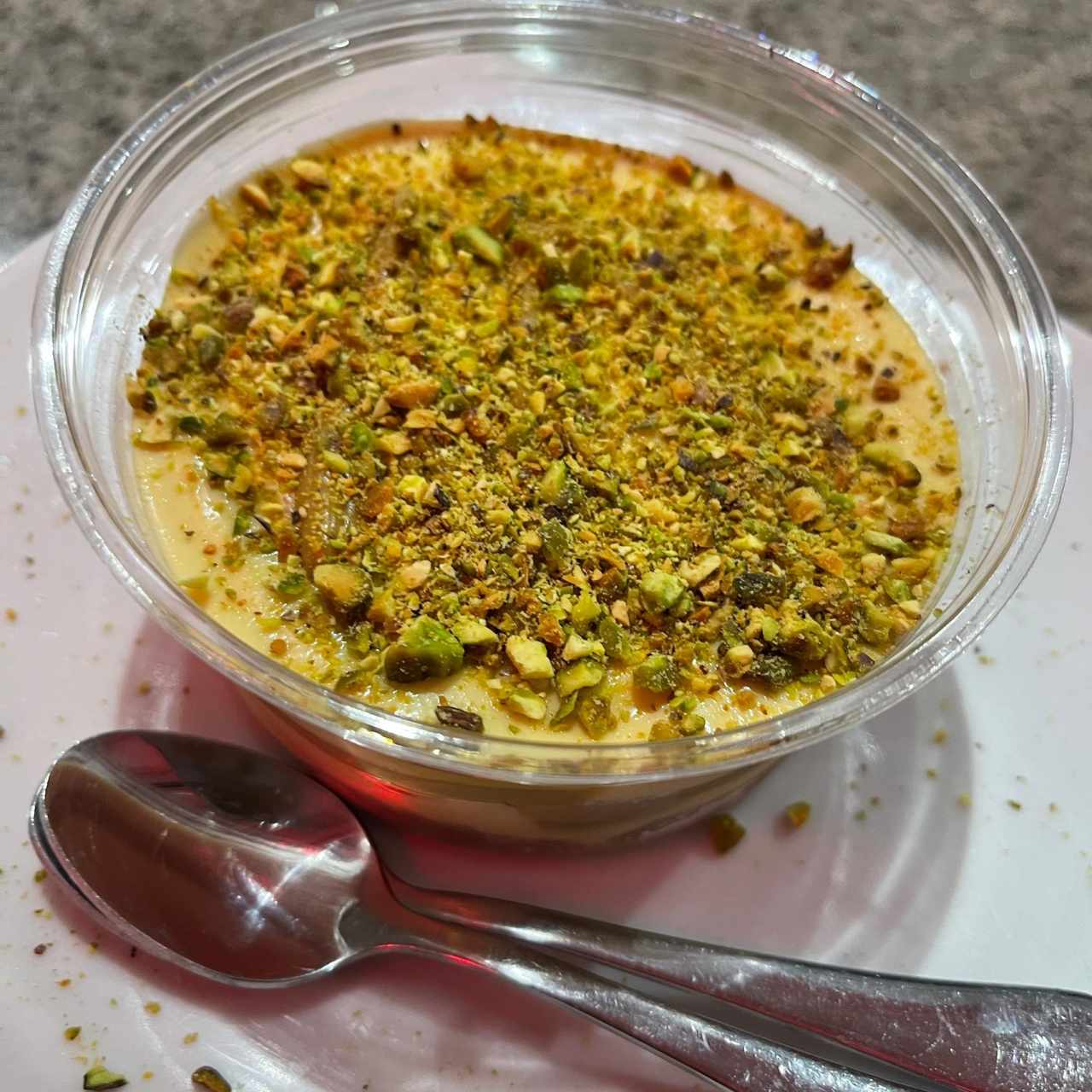 Postre - Tiramisu ( PISTACHO)