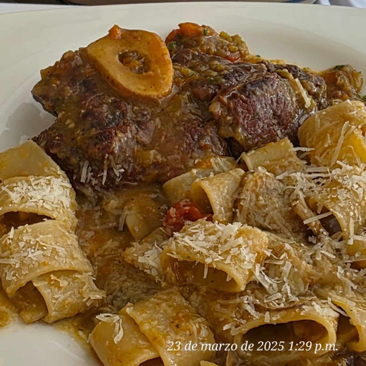 Suggerenze - Ossobuco con pasta corta