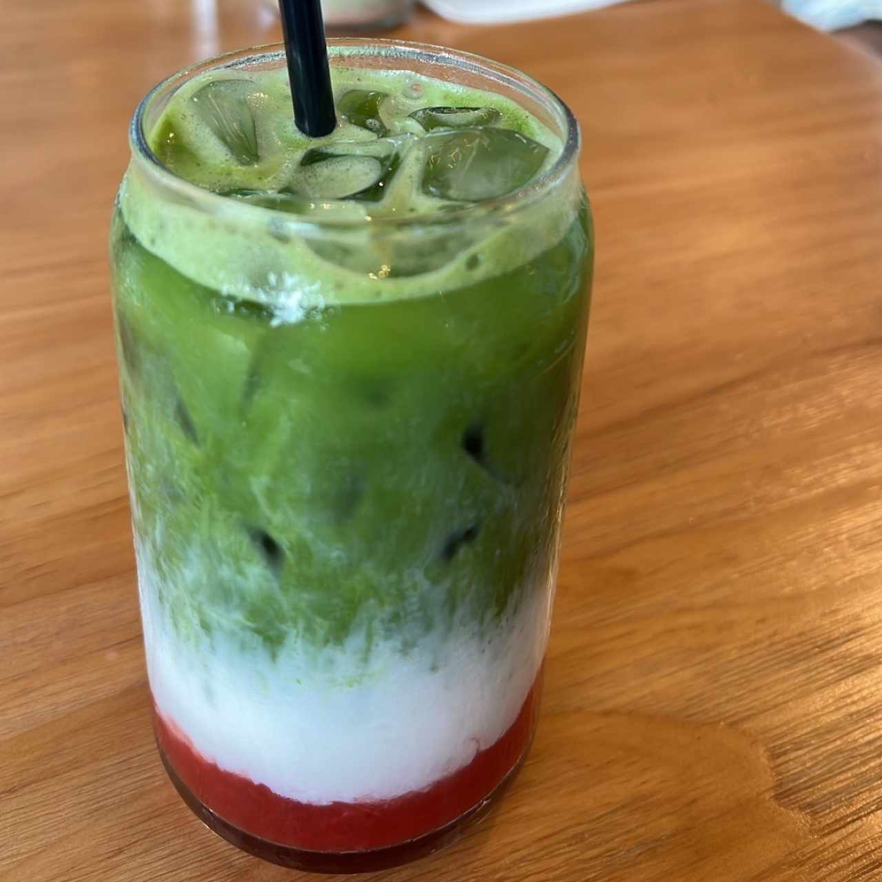 Strawberry Matcha Latte