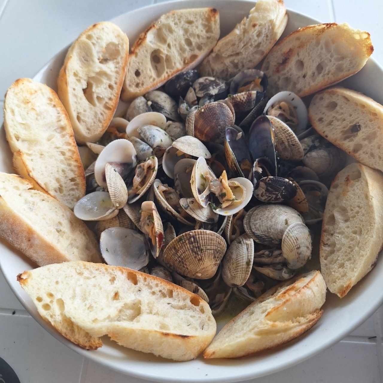 Clams Souté / Souté de Almejas