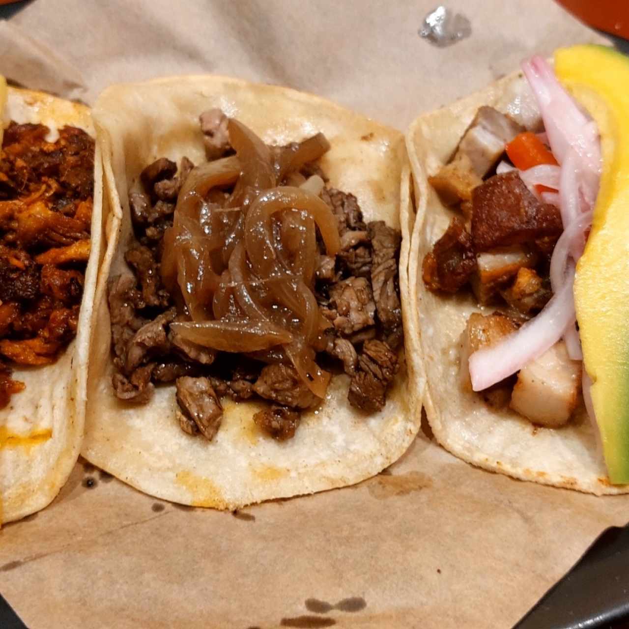 Taco chicharron