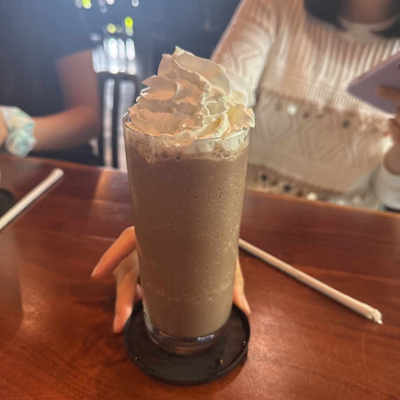 Frappe de chocolate