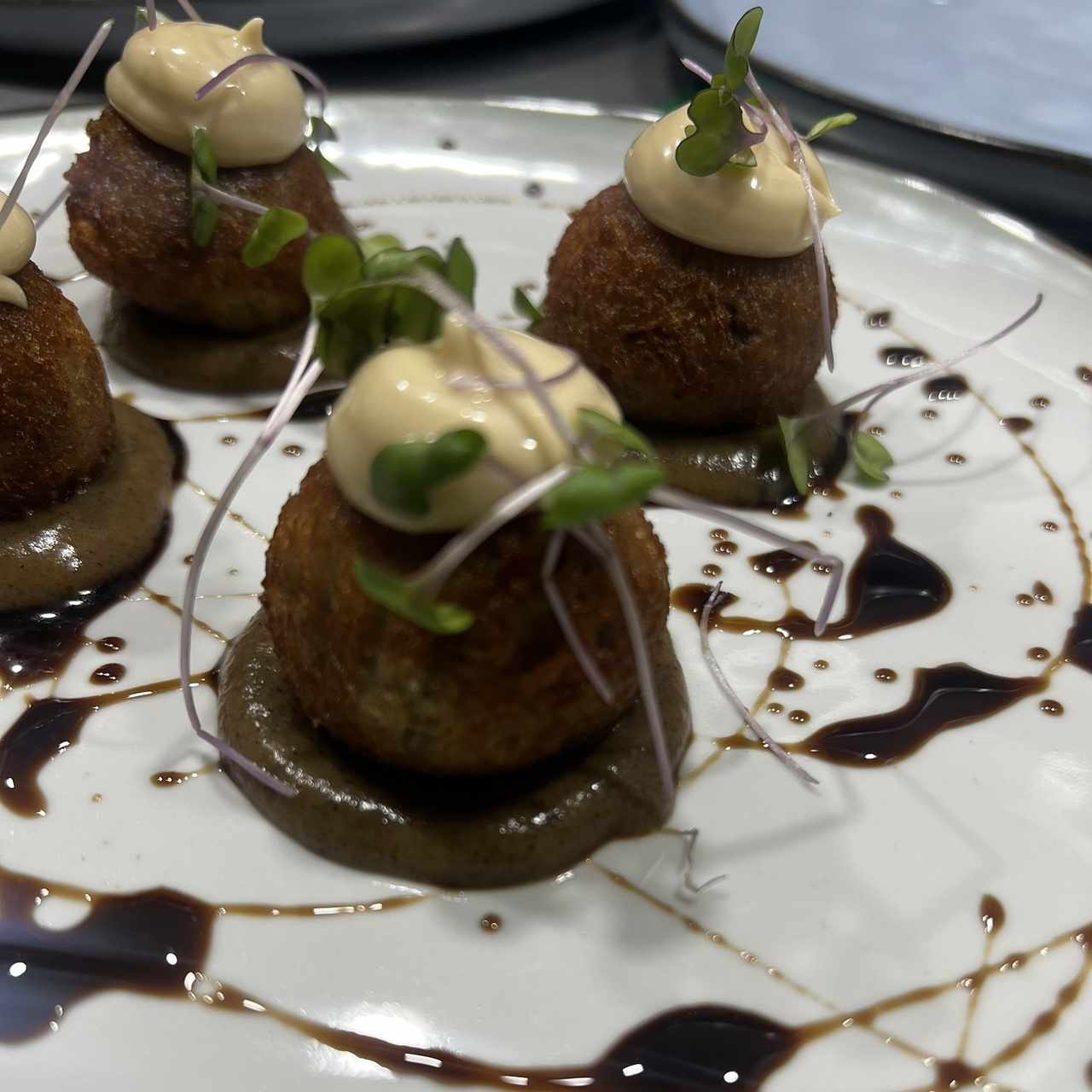 Croquetas de hongos.